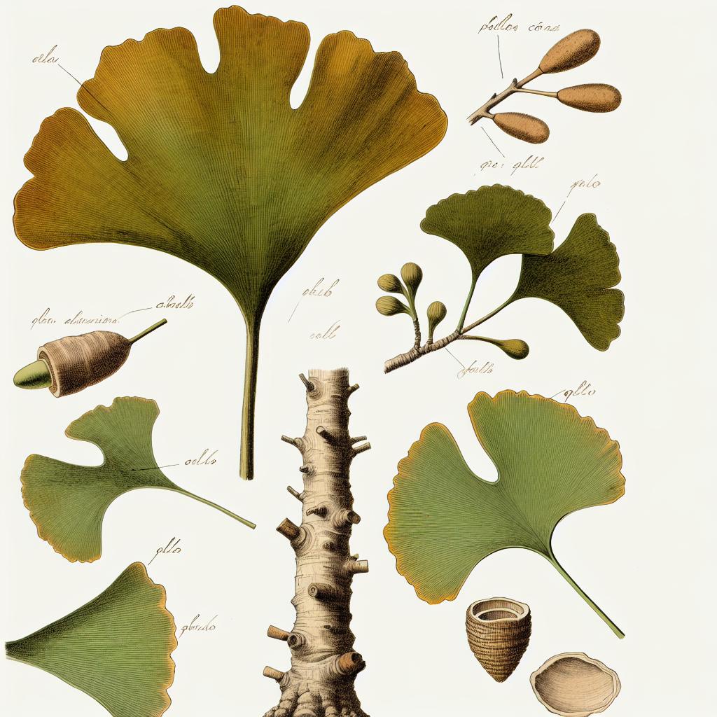 The Botanical Characteristics of Ginkgo biloba